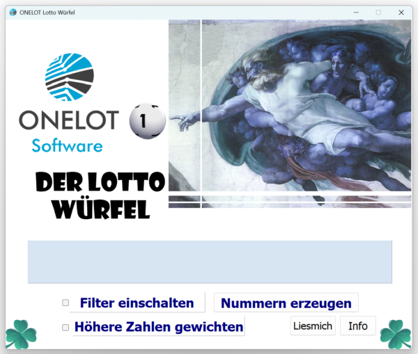 ONELOT Lotto Dice