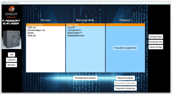 ONELOT Password Manager
